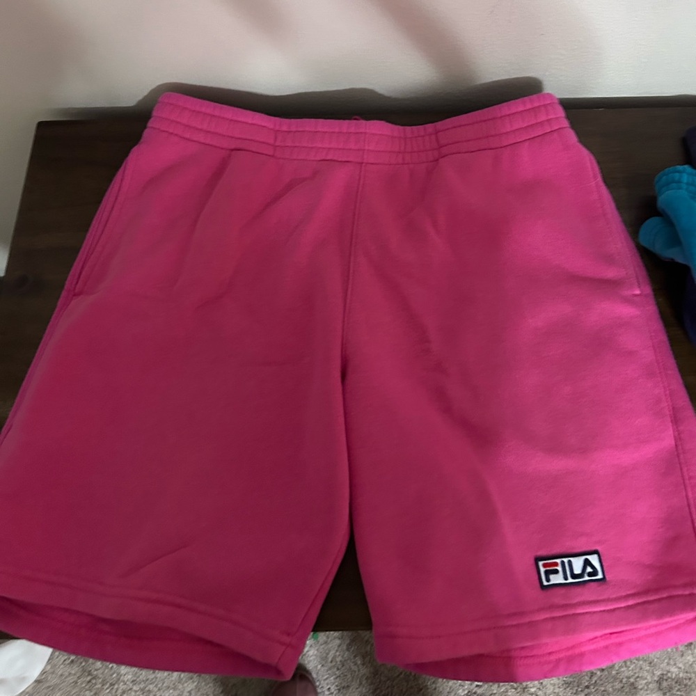 Fila Bright Pink Athletic Shorts